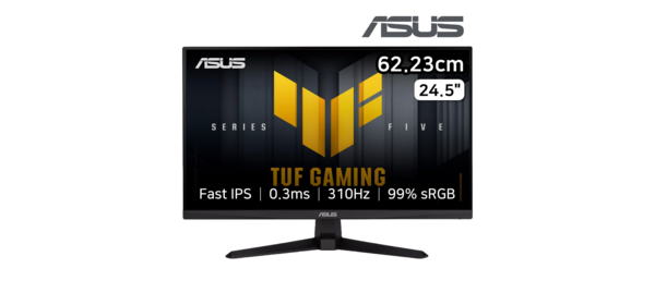 에이수스 FHD TUF Fast IPS 310Hz 0.3ms 300cd sRGB 99 게이밍 모니터, 62.23cm, VG259QMR5A