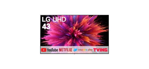 LG 43인치(109cm) 22년형 울트라HD UHD 4K 스마트 LED IPS TV 43UQ9000, 스탠드형, 방문설치, 43인치 1