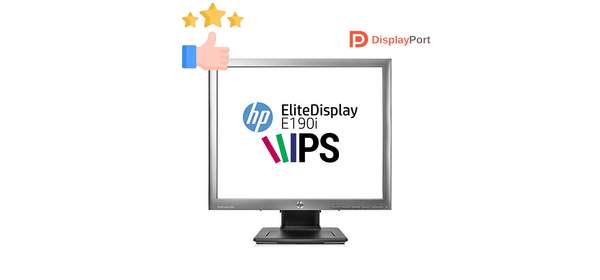 19인치 4:3 LED IPS 모니터 E190i DP포트 벽걸이 피벗