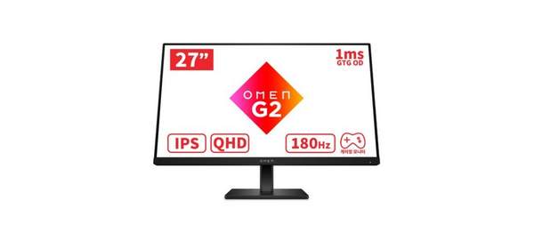 HP QHD OMEN 27Q G2 IPS 180Hz 게이밍 모니터, 68.6cm, OMEN 27Q G2(27인치 무결점)