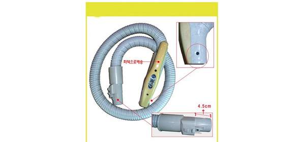 청소기 호스 VC-7490C 820T B800L TG621 TG622 TG620, 1개