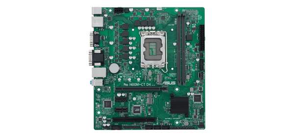 Pro H610M CT D4 CSM HDMI ACCE 온보드 Sub 1700 12세대 인텔 TCO vPro 디펜더 DP PCIe TPM 상업용 Gen DDR4 LGA 슬롯 IC 1