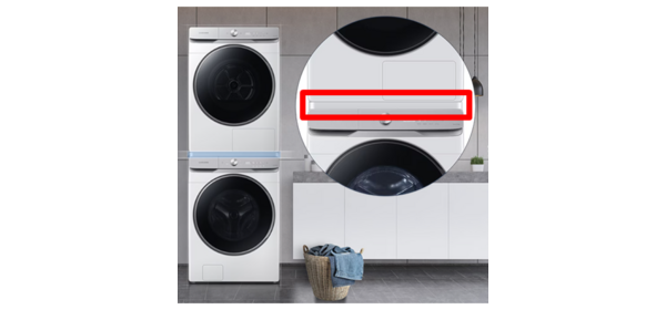 삼성 AI 세탁기 건조기 2단 직렬 상단설치 스테킹 키트 SKK-ATW 화이트 DV21DG8200BW DV21DG8600BW WF21DG6650BW WF21DG8250BW, 1개, DV21DG-SKK-ATW