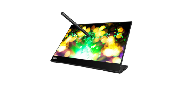 레노버 ThinkVision M14t Gen2 14인치 휴대용 터치 포터블 모니터, M14t Gen2(검정콤비), 35cm 1