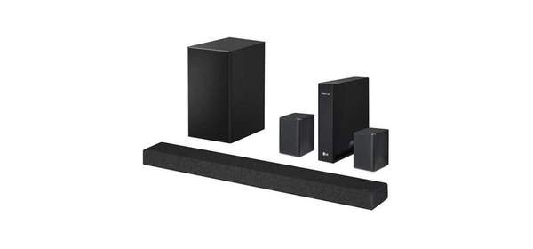 LG SP7R 7.1채널 고해상도 오디오 사운드바 후면 스피커 키트 포함 리뉴얼