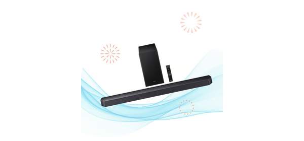 Samsung 삼성 TV 사운드바 Q 시리즈 HW Q600F 3.1.2채널 서브우퍼 2025년형 XH