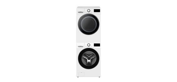 LG전자 트롬 세탁기 F24WDWP + 건조기 RH19WTWN 24kg + 19kg 방문설치, F24WDWP(세탁기), RH19WTWN(건조기), 화이트유광