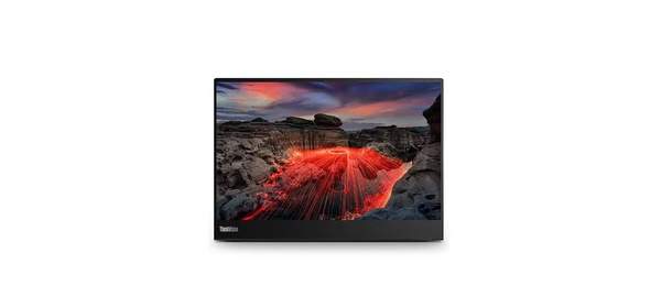 레노버 ThinkVision M14t Gen2 35cm 휴대용 터치 포터블 모니터, 1개 1