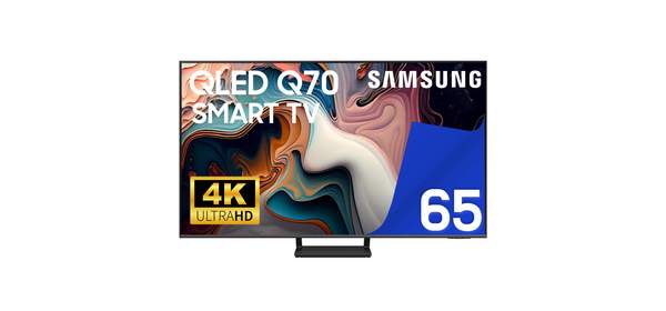 삼성 TV 65Q72 QLED 4K 163cm(65인치) LED 스마트 티비 유튜브 넷플릭스 디즈니 미러링, 방문설치, 벽걸이형, 65형