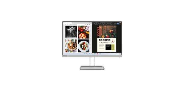 레노버 FHD IPS 와이드 모니터, 60cm, L24i-40하얀색 1