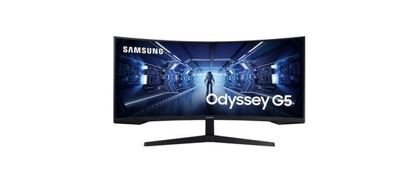 삼성전자 오디세이 G5 C34G55T 울트라와이드 게이밍 커브드 모니터 34인치 21:9 QHD G5 165Hz 1ms, 오디세이 C34G55T, 86.4cm, 삼성 오디세이 C34G55T QHD 1