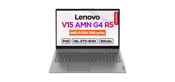 레노버 2025 V15 G4 AMN 라이젠5 라이젠 7000 시리즈, Arctic Grey, VEr/YU017FKR, 256GB, 16GB, Free DOS 1