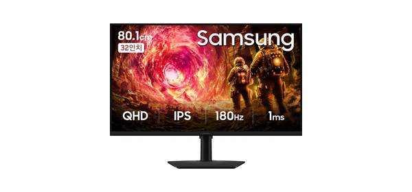 삼성전자 오디세이 G5 S32FG500 32인치 게이밍 모니터 QHD IPS 180Hz, LS32FG500EKXKR, 80.1cm
