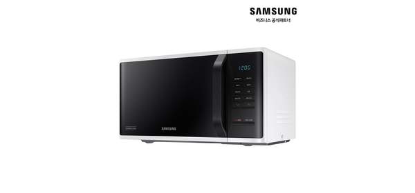 삼성 세라믹 전자레인지 쾌속해동 전자렌지 원룸 사무실 MS23C3513AW 소상공인제품, MS23C3513AW(화이트)