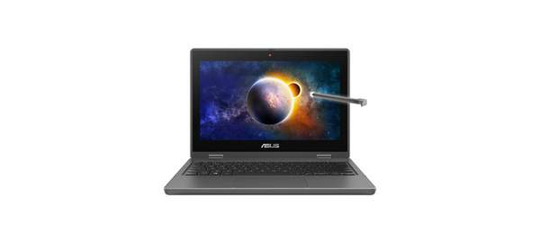 에이수스 윈도우북 BR1100FKA-BP1130RA 셀러론N4500 360도회전 터치스크린, WIN10 Pro, 4GB, 128GB, 다크그레이 1