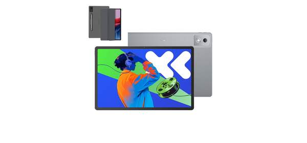 레노버 샤오신 패드 프로 12.7 2025 태블릿PC 12.7인 정품케이스 호환필름포함, 정품커버 그레이+호환용종이질필름, 8.256GB, 그레이 일반버전, Wi-Fi