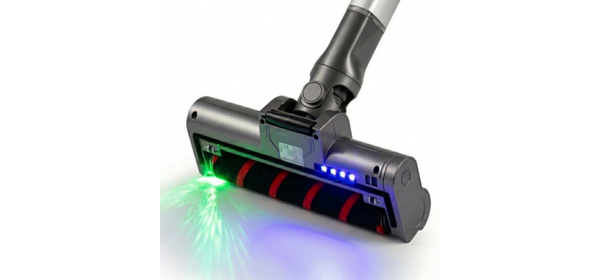 [신형] 배터리연구소 LG 코드제로 A9 A9S P9 오브제 헤드 브러쉬 흡입구 호환용, 1개, UV + LED 브러쉬 1