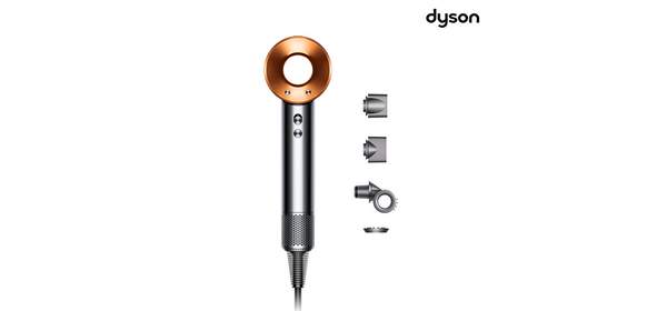 [국내공식수입정품] 다이슨 플라이어웨이 스무더 슈퍼소닉 드라이기 HD-15(니켈 코퍼), 다이슨 슈퍼소닉 드라이기 HD-15(니켈 코퍼) 125