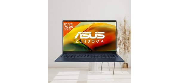 에이수스 2023 젠북 15 라이젠7 라이젠 7000 시리즈, 폰더 블루, 512GB, 16GB, WIN11 Home, UM3504DA-BN303W 1