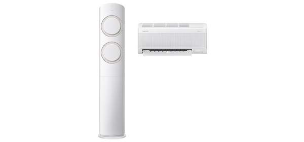 (원스톱에어컨) 수도권/실외기포함/진공작업 삼성 멀티 2IN1 에어컨 Q9000 스탠드(17평/유풍)+벽걸이(6평/무풍) AF60F17D11BRS 기본설치비별도 1