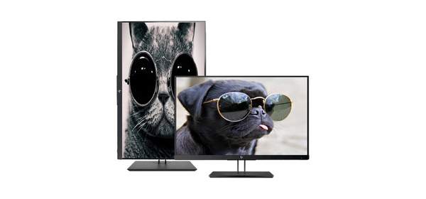 브랜드 모니터, 60cm, HP 24인치 전문가용 피벗 모니터 Z24in G2