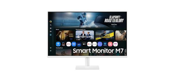 삼성전자 삼성 스마트모니터 M7 S32BM701 UHD 4K 80cm 32인치 컴퓨터모니터, S32FM701 화이트
