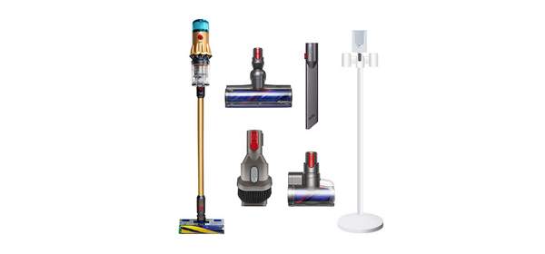 다이슨 V12 디텍트 슬림+정품거치대 국내AS (골드/골드) AG