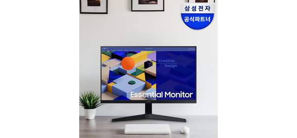 삼성전자 60.4cm LED 슬림베젤 모니터, 0 24인치  삼성모니터 1