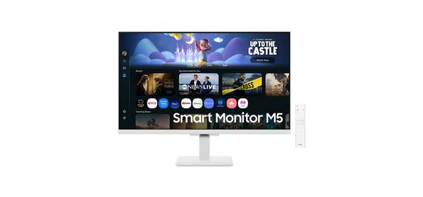 삼성전자 27인치 스마트 TV 모니터 SMART M5 M50F, 삼성 스마트 27인치 모니터, 68.6cm 1