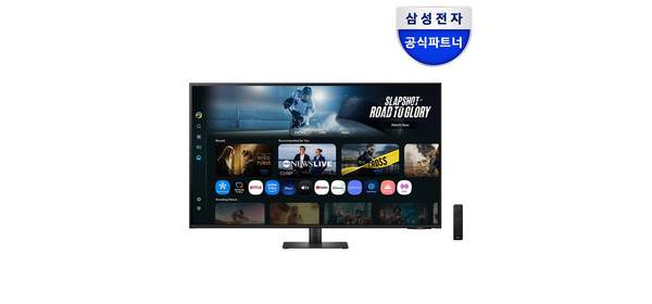 (삼성전자) 삼성 스마트모니터 M7 107.9cm 4K UHD LS43FM700 블랙, 107cm 1