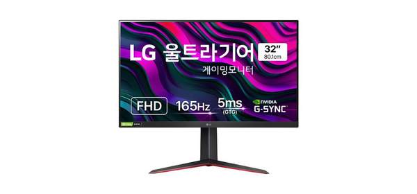 LG전자 FHD 울트라기어 게이밍 모니터, 80.1cm, 32GN55R 1
