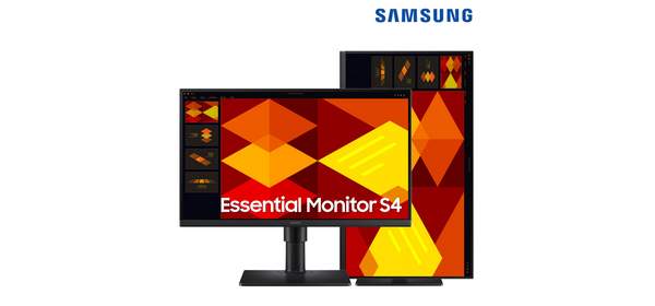 삼성 에센셜모니터 S40GD S24D400G 24인치 FHD 100Hz IPS패널 피벗(세로) 높낮이 조절, LS24D400GAKXKR, 60.4cm 2