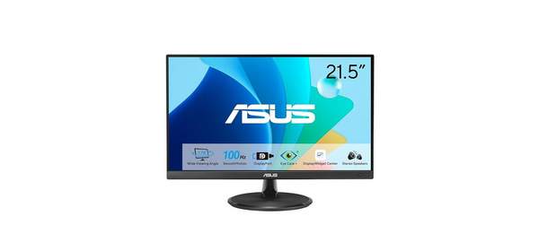 에이수스 ASUS 24인치(60.5cm(23.8인치) 가시 가능) 1080P VA249HG 아이 케어 모니터 - IPS 풀 HD 99% sRGB 프레임리스 120Hz, 22" 100Hz DP