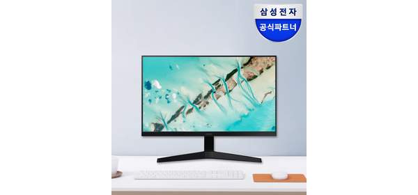 삼성전자 60.4cm LED 슬림베젤 모니터, SAMSUNG모니터LS24C310EAKXKR 1
