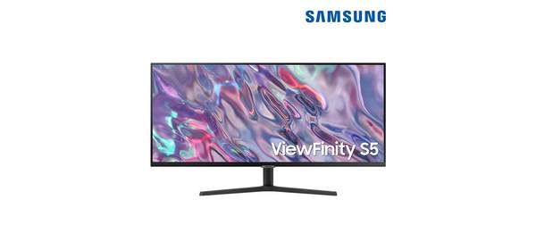 삼성전자 뷰피니티 S5 S50GC S34C500 86.4cm(34인치) 울트라와이드 WQHD 평면 고해상도 모니터, LS34C500GAKXKR, 86.4cm