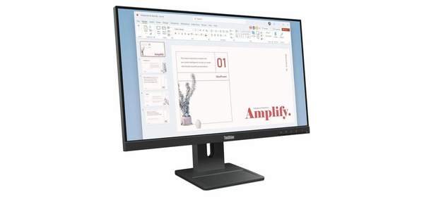 Lenovo ThinkVision E24-40 24인치 클래스 풀 HD LED 모니터 - 16:9 - 레이븐 블랙 151319