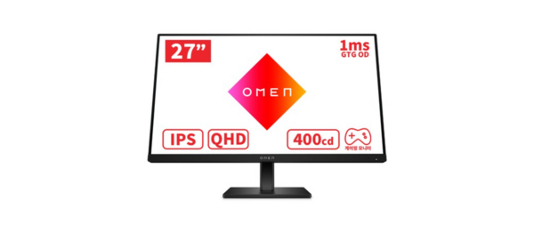 HP QHD OMEN 165Hz 게이밍 모니터, 68.6cm, 오멘 27_ Q 1