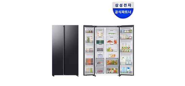 삼성전자 651L 양문형냉장고 방문설치, RS70F65Q2F 2