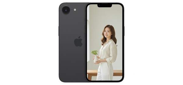 Apple 아이폰 16e 자급제, 블랙, 256GB