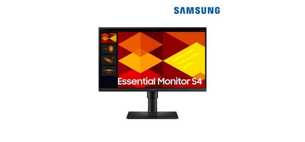 삼성전자 에센셜 S4 S40GD S22D400 54.6cm(22인치) IPS 피벗 평면 모니터, 54.6cm, LS22D400GAKXKR