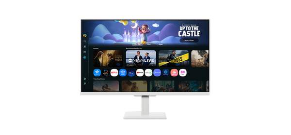 삼성전자 FHD LED M5 스마트 모니터 화이트, 68.6cm, M5 S27AM501