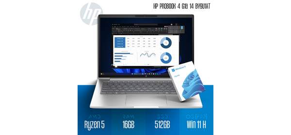 HP 프로북 4 G1a 14 BY9U1AT WIN11 FPP AMD 14인치 사무용 노트북, WIN11 Home, 512GB, 512GB, 실버 1