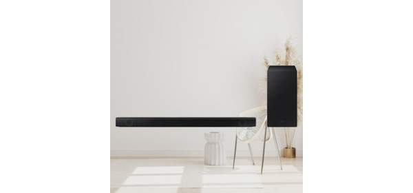 삼성전자 2.1 채널 사운드바 블랙 방문설치, HW-B550/KR 1