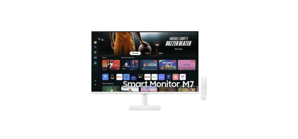 [삼성] 스마트모니터 M7 M70D 32인치 LS32DM703UKXKR 화이트, 80cm 1