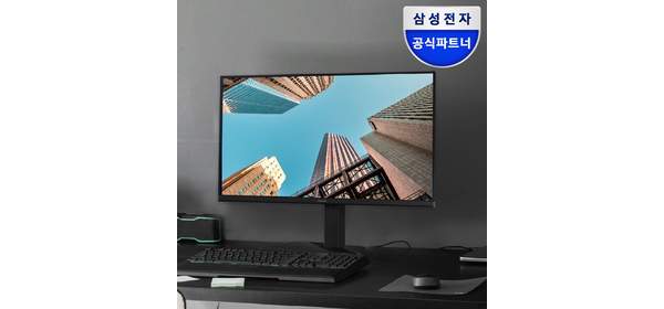 삼성전자 FHD 사무용 컴퓨터 모니터 IPS 광시야각 슬림베젤 [모니칸 리뷰 이벤트], S24D300G 24인치, 60.4cm 1