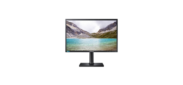 스탠드 없음 벽걸이용 삼성전자 LED 모니터 LS22E45K 시력보호 세로 피벗 모니터, 55.88cm 1