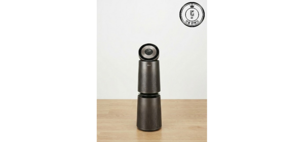 LG전자 퓨리케어 오브제컬렉션 AI 360도 알파UP G 필터 공기청정기 AS335NGAC 109㎡ 방문설치, AS335NGAC (LG정품/방문설치/AI공기청정), 네이처 그린