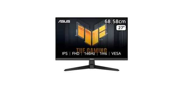 에이수스 FHD IPS 144Hz 1ms sRGB 125% DCI-P3 90% TUF 게이밍 모니터, 68.5cm, 에이수스fhdi/vg279qe5a 1