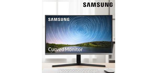 삼성 32인치 컴퓨터 모니터 C32R502 커브드 슬림베젤 75Hz 가정용 사무용, 80.1cm 1