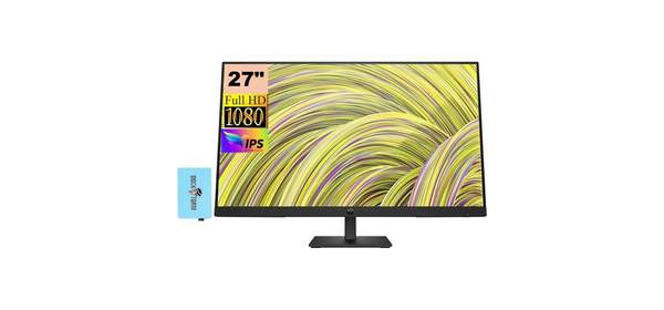 HP P27h G5 FHD Monitor 64W41AAABA 번들Docztorm Dock 포함 27인치 IPS 1920x1080 75Hz 디스플레이 HDMI 1.4 1 D